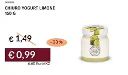 Prezzemolo e Vitale Chiuro yogurt limone offerta