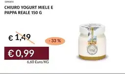 Prezzemolo e Vitale Chiuro yogurt miele e pappa reale offerta