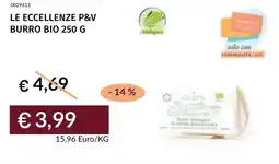 Prezzemolo e Vitale Le eccellenze p&v burro bio offerta