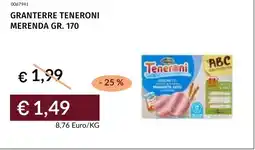 Prezzemolo e Vitale Granterre teneroni merenda offerta