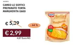 Prezzemolo e Vitale Cameo le soffici preparato torta margherita offerta
