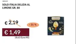 Prezzemolo e Vitale Solo italia delizia al limone offerta