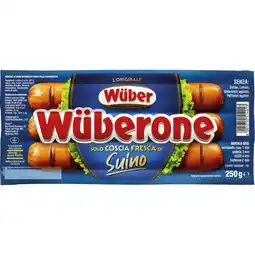 Ipercoop WÜRSTEL WÜBERONE WÜBER offerta
