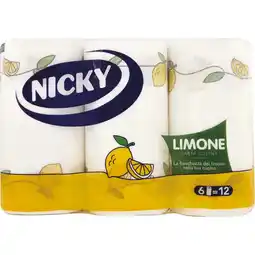 Ipercoop CARTA CASA LIMONE NICKY offerta