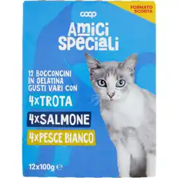 Ipercoop ALIMENTO UMIDO PER GATTI AMICI SPECIALI COOP offerta