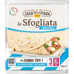 Ipercoop SU TUTTA LA LINEA CASA DELLA PIADA offerta
