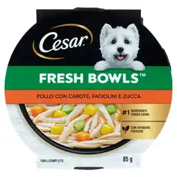 Ipercoop ALIMENTO UMIDO PER CANI FRESH BOWLS CESAR offerta