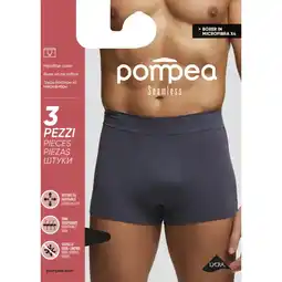Coop CONFEZIONE 3 BOXER O 3 SLIP UOMO POMPEA offerta
