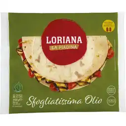 Coop PIADINA SFOGLIATISSIMA OLIO D’OLIVA LORIANA offerta