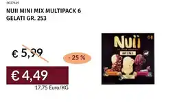 Prezzemolo e Vitale Nuii mini mix multipack 6 gelati offerta