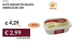 Prezzemolo e Vitale Elite vaschetta gelato vaniglia offerta