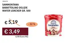 Prezzemolo e Vitale Sammontana barattolino delizie wafer loacker offerta
