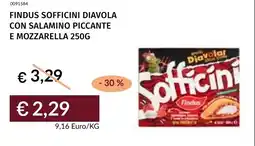 Prezzemolo e Vitale Findus sofficini diavola con salamino piccante e mozzarella offerta