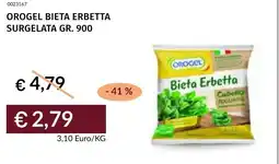 Prezzemolo e Vitale Orogel bieta erbetta surgelata offerta