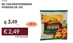 Prezzemolo e Vitale Mc cain mediterranean potatoes offerta