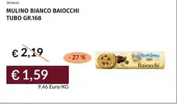 Prezzemolo e Vitale Mulino bianco baiocchi tubo offerta