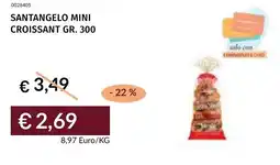 Prezzemolo e Vitale Santangelo mini croissant offerta