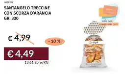 Prezzemolo e Vitale Santangelo treccine con scorza d'arancia offerta