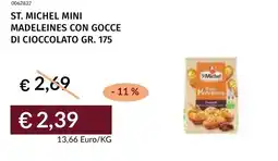 Prezzemolo e Vitale St. michel mini madeleines con gocce di cioccolato offerta