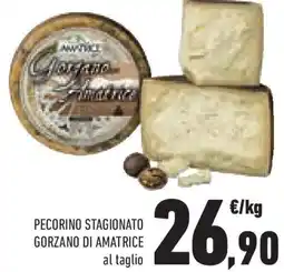 Conad Superstore Pecorino stagionato gorzano di amatrice al taglio offerta