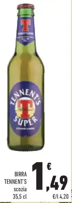 Conad Superstore Birra TENNENT'S scozia offerta