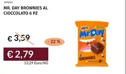 Prezzemolo e Vitale Mr. day brownies al cioccolato offerta