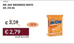 Prezzemolo e Vitale Mr. day brownies white offerta