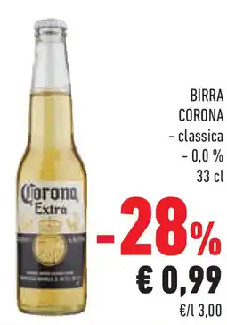 Conad Superstore Birra CORONA - classica 0,0% offerta