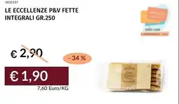 Prezzemolo e Vitale Le eccellenze p&v fette integrali offerta