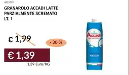 Prezzemolo e Vitale Granarolo accadi latte parzialmente scremato offerta