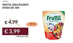 Prezzemolo e Vitale Fruttil dolcificante sfuso offerta
