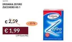 Prezzemolo e Vitale Eridania zefiro zucchero offerta