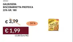 Prezzemolo e Vitale Galbusera biscobarretta proteica 23% offerta