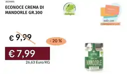 Prezzemolo e Vitale Econoce crema di mandorle offerta