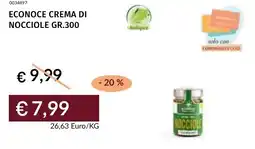 Prezzemolo e Vitale Econoce crema di nocciole offerta