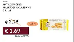 Prezzemolo e Vitale Matilde vicenzi millefoglie classiche offerta