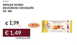 Prezzemolo e Vitale Matilde vicenzi bocconcini cioccolato offerta