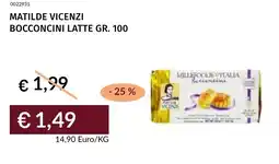 Prezzemolo e Vitale Matilde vicenzi bocconcini latte offerta