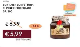 Prezzemolo e Vitale Bon tajer confettura di pere e cioccolato offerta