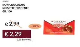 Prezzemolo e Vitale Novi cioccolato noisette fondente offerta