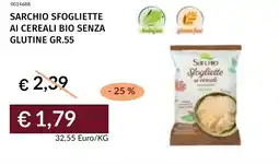 Prezzemolo e Vitale Sarchio sfogliette ai cereali bio senza glutine offerta