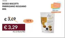 Prezzemolo e Vitale Deseo biscotti parmigiano reggiano offerta