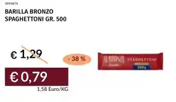 Prezzemolo e Vitale Barilla bronzo spaghettoni offerta