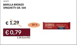 Prezzemolo e Vitale Barilla bronzo spaghetti offerta