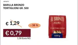 Prezzemolo e Vitale Barilla bronzo tortiglioni offerta