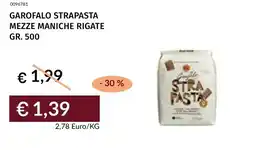 Prezzemolo e Vitale Garofalo strapasta mezze maniche rigate offerta