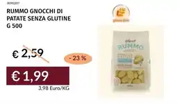 Prezzemolo e Vitale Rummo gnocchi di patate senza glutine offerta