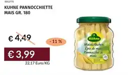Prezzemolo e Vitale Kuhne pannocchiette mais offerta