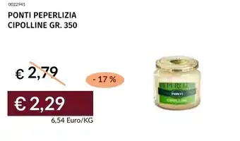 Prezzemolo e Vitale Ponti peperlizia cipolline offerta