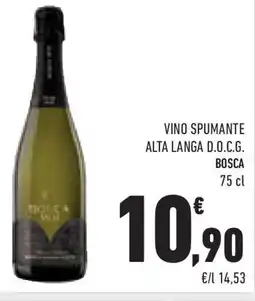 Conad Superstore Vino spumante alta langa d.o.c.g. BOSCA offerta